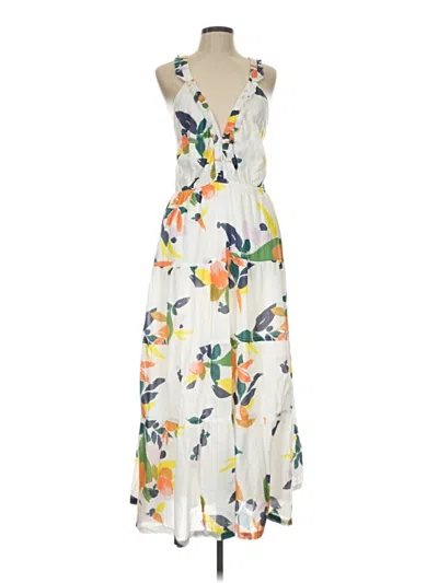 Pre-owned Roller Rabbit Casual Dress In Ivory