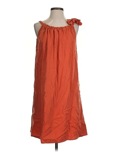 Pre-owned Roller Rabbit Casual Dress In Orange