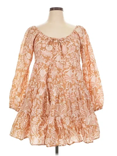 Roller Rabbit Casual Dress In Orange