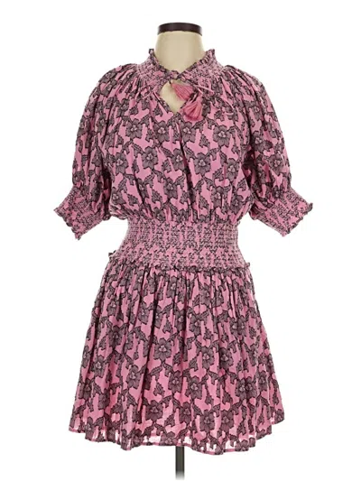Pre-owned Roller Rabbit Casual Dress In Pink