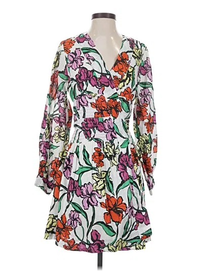 Pre-owned Roller Rabbit Casual Dress In White