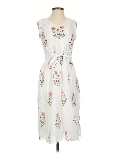 Pre-owned Roller Rabbit Casual Dress In White