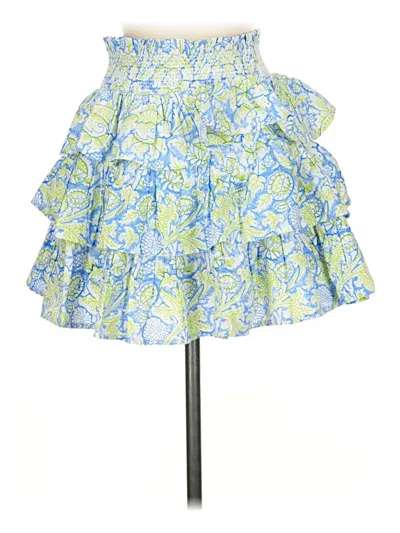 Pre-owned Roller Rabbit Casual Skirt In Blue