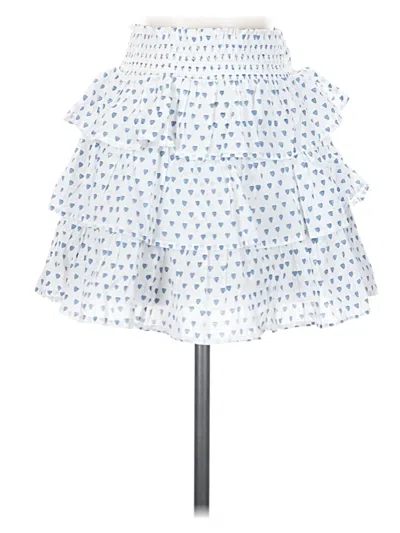 Pre-owned Roller Rabbit Casual Skirt In Blue