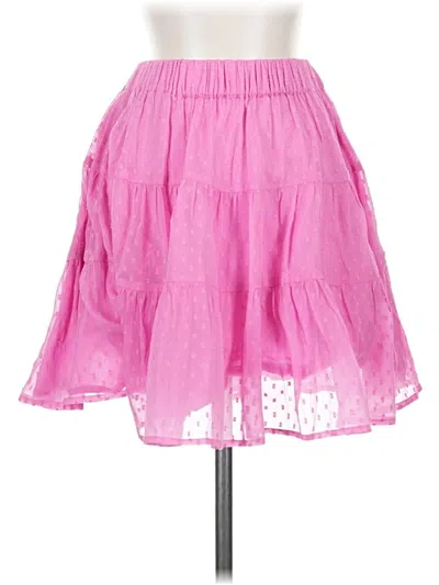 Pre-owned Roller Rabbit Casual Skirt In Pink