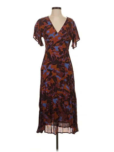 Pre-owned Roller Rabbit Cocktail Dress In Brown