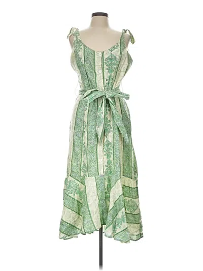 Pre-owned Roller Rabbit Cocktail Dress In Green