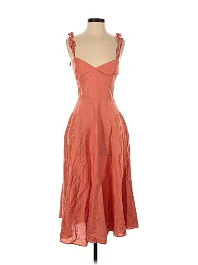 Pre-owned Roller Rabbit Cocktail Dress In Orange