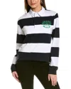 ROLLER RABBIT ROLLER RABBIT EMBROIDERED STRIPE RUGBY SWEATER