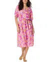 Roller Rabbit Genevieve Scenic Luca Caftan In Multi