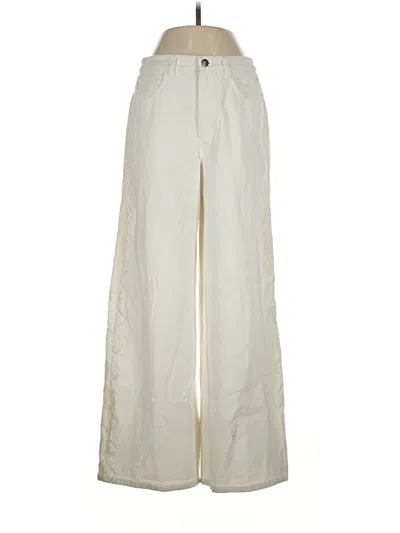 Pre-owned Roller Rabbit Jeans In Ivory