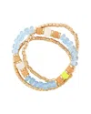 Roller Rabbit Jett Bracelet Stack In Gold