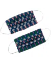 Roller Rabbit Jolly Nite Mask, Set Of 2