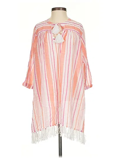 Pre-owned Roller Rabbit Kimono In Pink