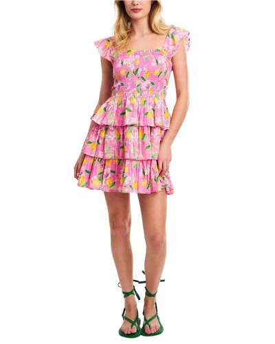 Roller Rabbit Lemon Blossom Romilly Dress In Pink