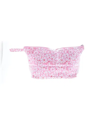 Pre-owned Roller Rabbit Makeup Bag In Pink