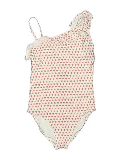 Pre-owned Roller Rabbit One Piece Swimsuit In Ivory