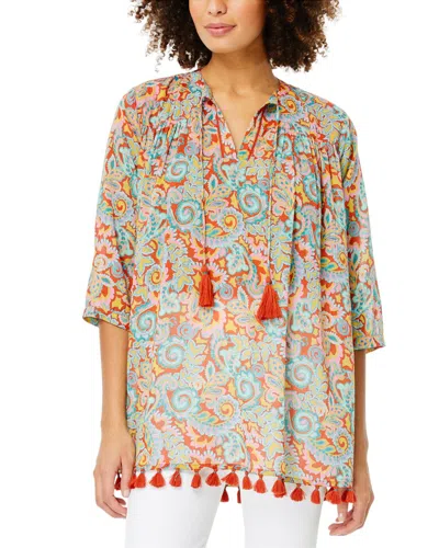 Roller Rabbit Rodez Serafina Tunic In Orange