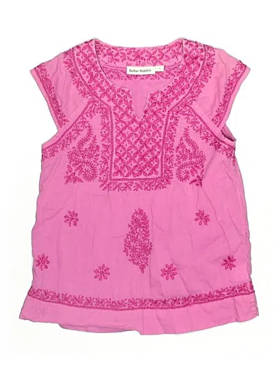 Pre-owned Roller Rabbit Kids' Sleeveless Blouse In Pink