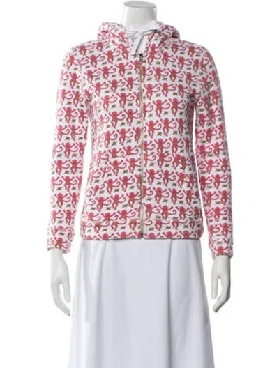 Pre-owned Roller Rabbit Tweed Pattern Evening Jacket In Pink