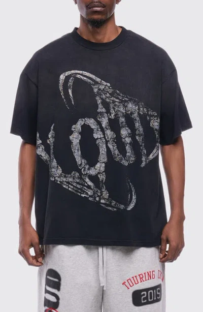 Rolling Loud Chaos World Tour Graphic T-shirt In Black