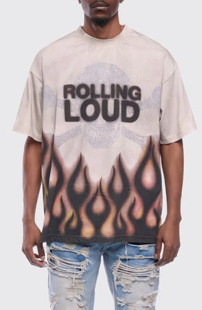 Rolling Loud Inferno Cotton Graphic T-shirt In Multi