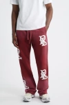 Rolling Loud Logo Appliqué Sweatpants In Animal Print