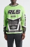 Rolling Loud Raceday Cotton Jersey In Black