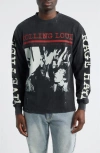 Rolling Loud Rage Graphic Long Sleeve T-shirt In Black