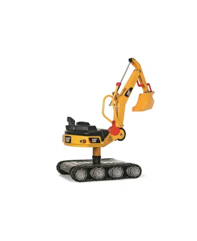 Rolly Toys Cat Metal Kid Digger For Outdoor Backyard Fun In Yellow