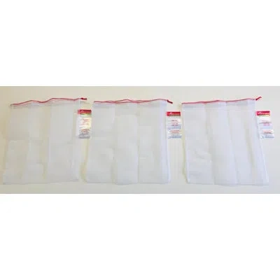 Rolser 3 Pack Reusable Food Storage Bags In Clear