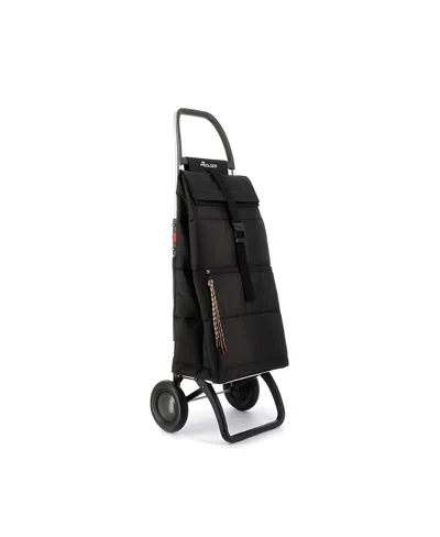 Rolser Big Polar 2 Wheel Foldable Shopping Trolley In Black