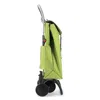Rolser I-max Mf 2 Wheel Foldable Shopping Trolley - Lime