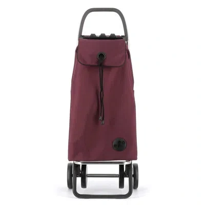 Rolser I-max Mf 4 Wheel Foldable Shopping Trolley In Burgundy