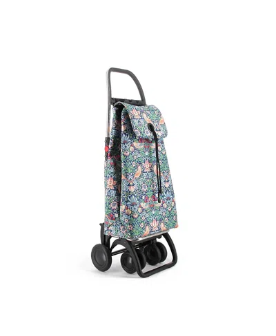 Rolser I-max William Morris 4 Wheel 2 Swivelling Foldable Shopping Trolley In Multi