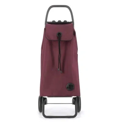 Rolser Shopping Trolley  I-max Mf 2 Wheel Foldable In Burgundy