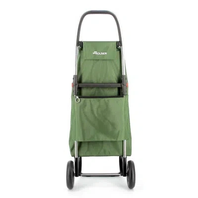 Rolser Shopping Trolley  Imax Urban Mf  2 Wheel Foldable In Green