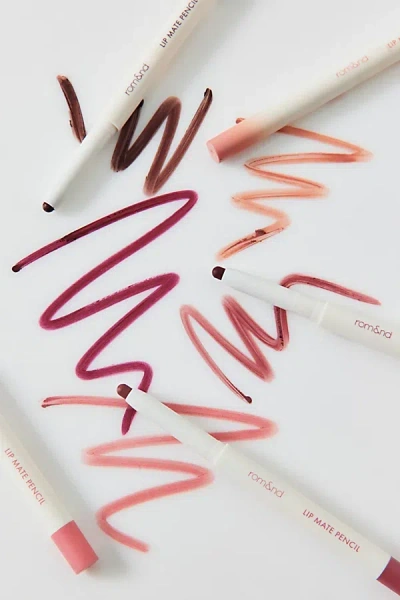 Rom&nd Beauty Lip Mate Pencil Lip Liner In Plum Burgundy At Urban Outfitters