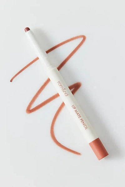 Rom&nd Beauty Lip Mate Pencil Lip Liner In Shell Brown At Urban Outfitters