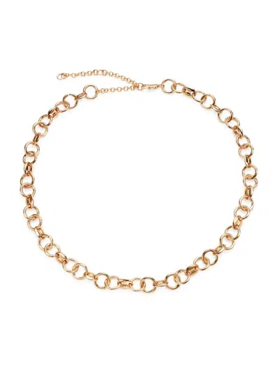 Roma And Rae Women's Goldtone Link Chain Necklace