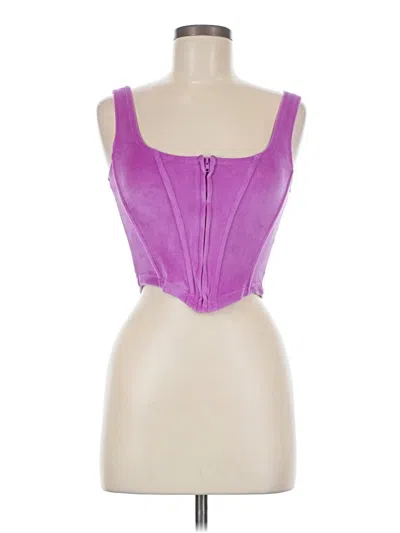 Pre-owned Roma Concepts By Rosee Bodysuit In Purple