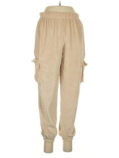 Pre-owned Roma Concepts By Rosee Cargo Pants In Brown