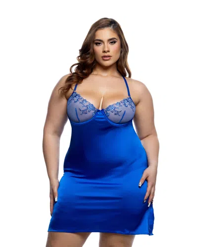 Roma Costume Blossom Beauty Chemise In Blue