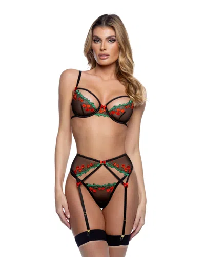 ROMA COSTUME CHERRY DELIGHT BABYDOLL 3PC SET