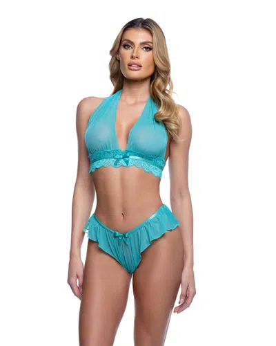 Roma Costume Flirty Flounce 2pc Set In Blue