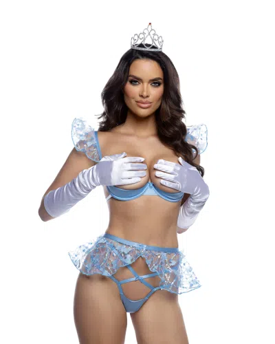 Roma Costume Glass Slipper Vixen 3pc Set In Blue