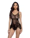 Roma Costume Midnight Kiss Slip In Black