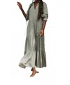 Roma Sienna Maxi Dress In Forest In Green