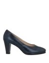 Romagnoli Woman Pumps Navy Size 8 Leather