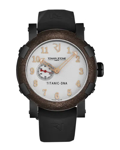 Romain Jerome Men's Titanic Watch In Black